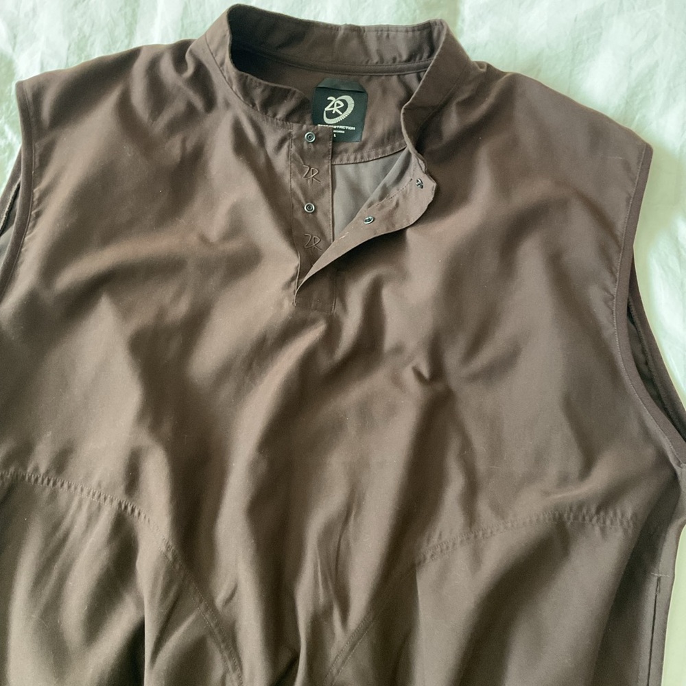 Men's Brown Vest by Zero Restriction